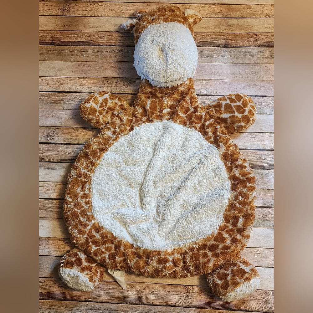 Giraffe Baby Play Mat Cuddle Rug Tummy Time Mat